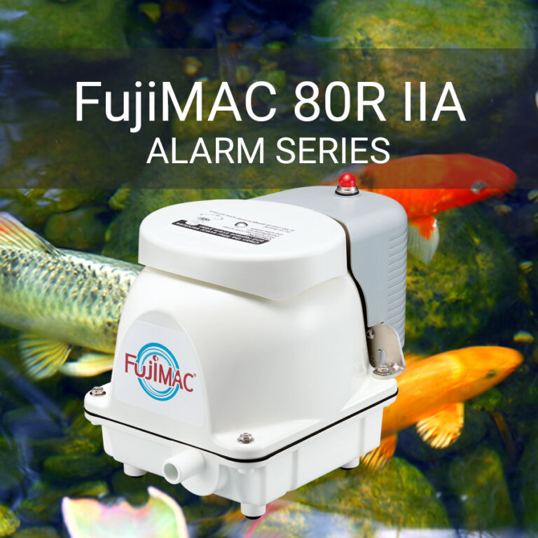 80RALARM FujiMAC Air Pumps made in japan built to last - Alarm series